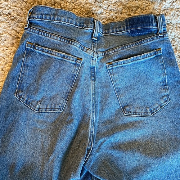 Abercrombie & Fitch The ‘90s Straight Ultra High Rise Curve Love Jeans - Picture 4 of 4